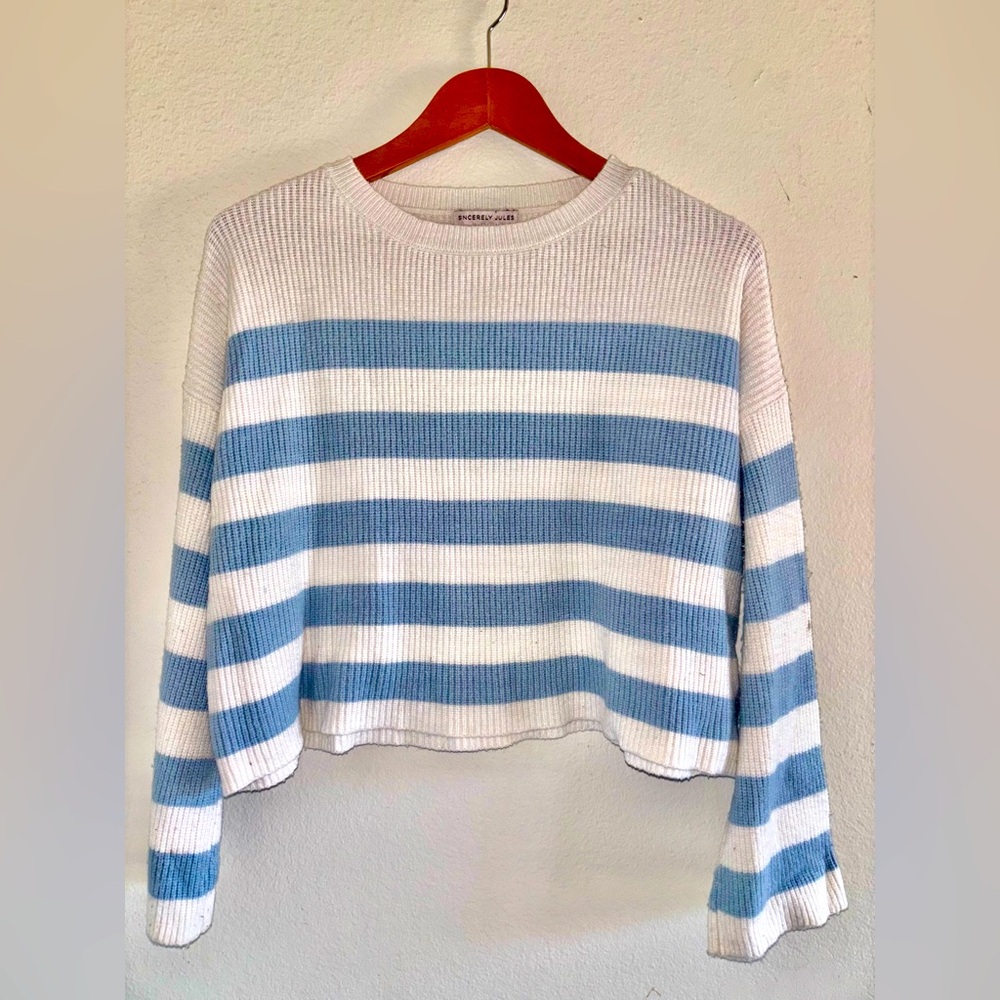 Sincerely Jules Crop Knit Sweater